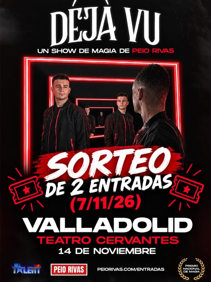 Imagen de 🎩✨ ¡SORTEO DE 2 ENTRADAS PARA DÉJÀ VU! 🔥🎟️

