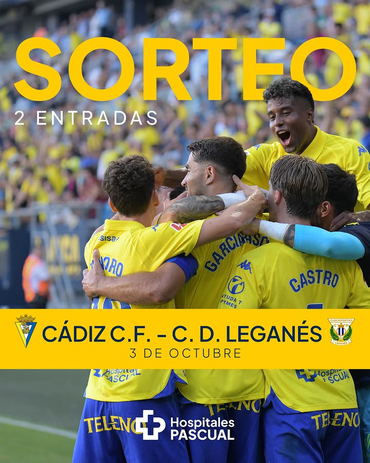 Imagen de ¡NUEVO SORTEO! ⭐️

Regalamos dos entradas en tribuna pa