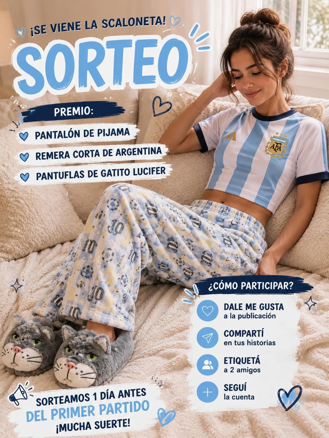Imagen de 🇦🇷✨ ¡SORTEO SCALONETA! ✨🇦🇷

Se viene la Sel