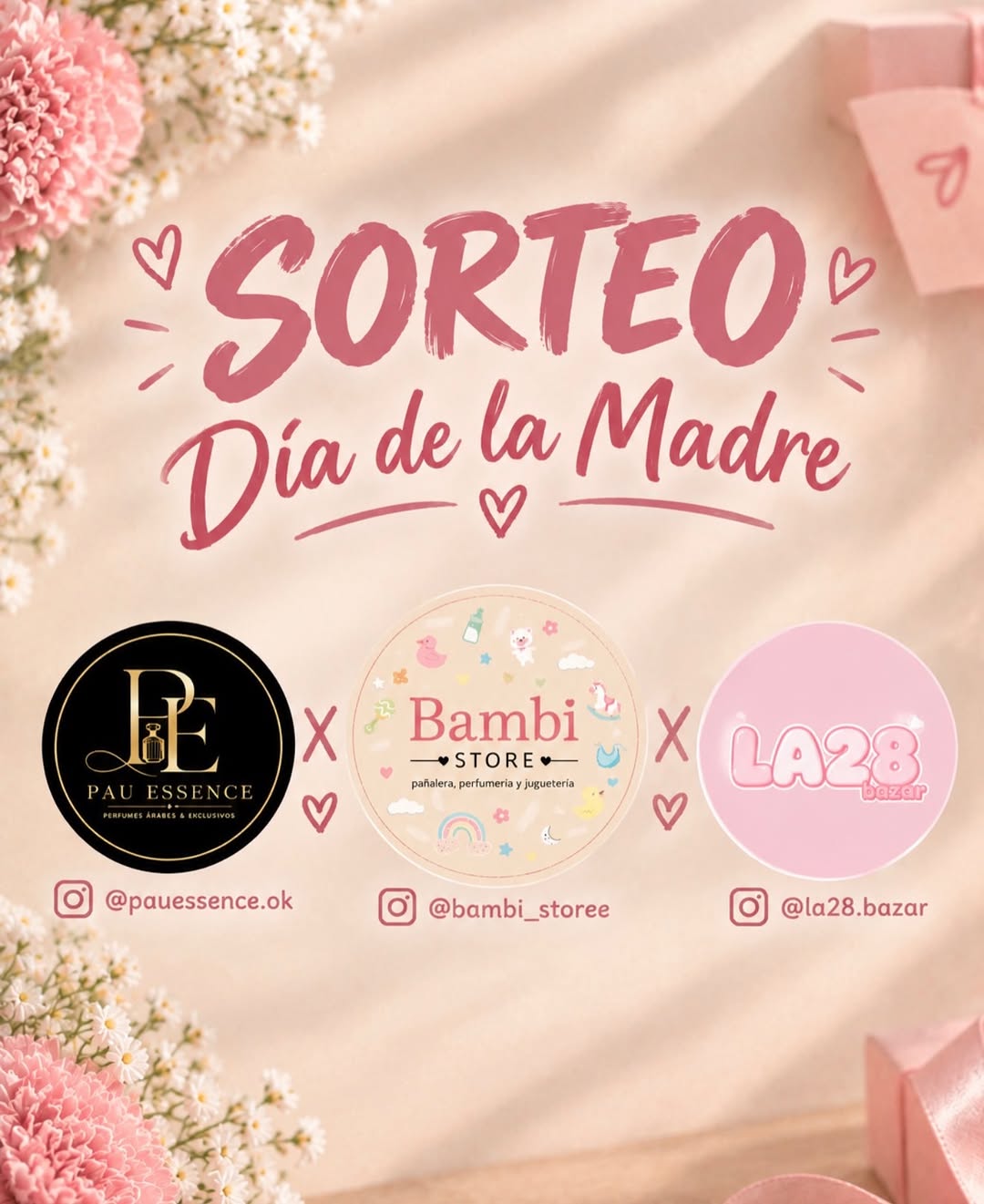 Imagen de SORTEO ESPECIAL DÍA DE LA MADRE ✨🌸

Nos unimos Bambi S