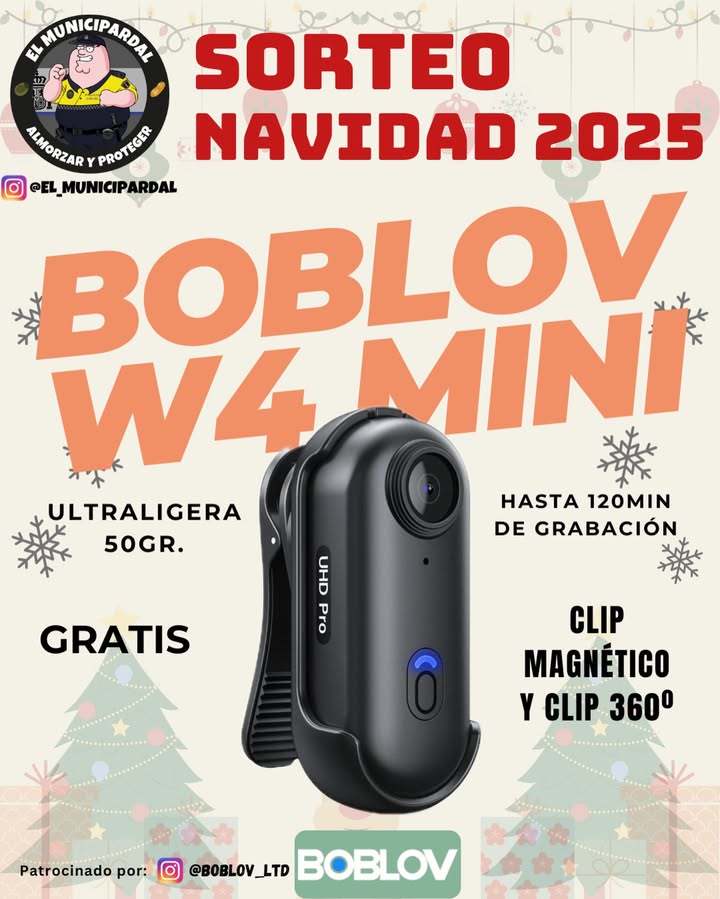 Imagen de ¡¡SORTEAZO BOBLOV W4 MINI!!

Los amigos de @boblov_ltd qui
