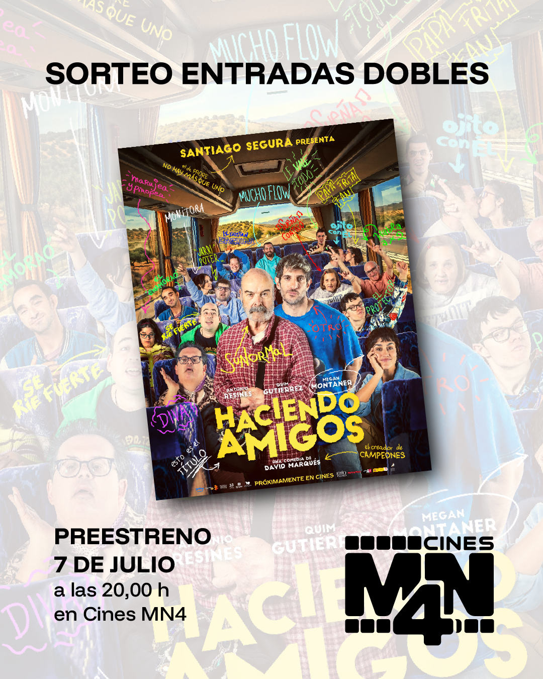 Imagen de 🎬 SORTEO 🎬

¿Quieres asistir al preestreno de Haciend