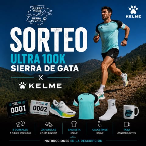 Imagen de 🎉 SORTEO ULTRA 100K SIERRA DE GATA × KELME 🎉

Despué