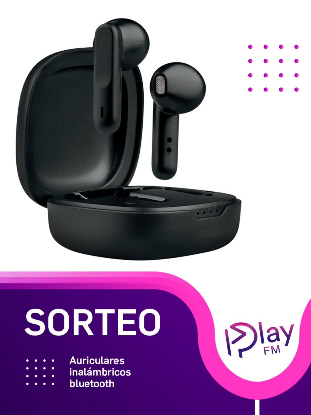 Imagen de #SORTEO

Te regalamos 1 Auricular inalámbrico de @clicktech