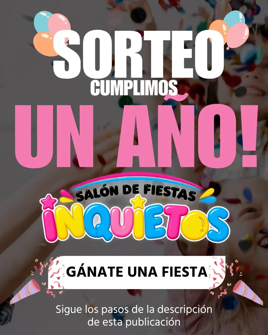 Imagen de 🎉🎈 ¡SORTEO ANIVERSARIO INQUIETOS! 🎈🎉

🥳 ¡Es