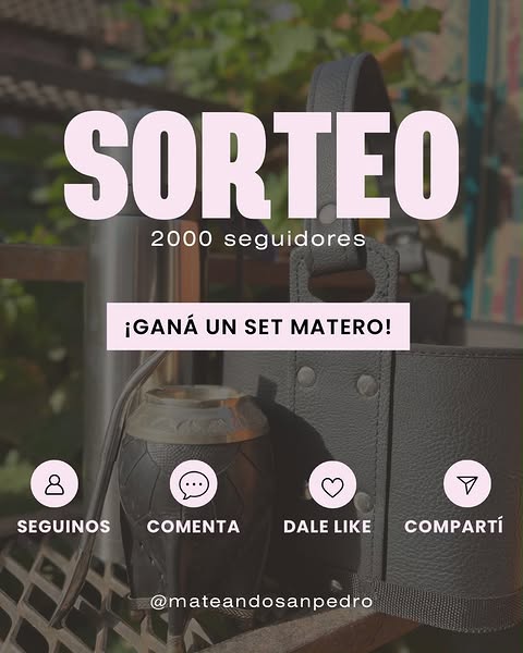 Imagen de 🎉 ¡SORTEO 2.000 SEGUIDORES! 🧉🤎

¡No tenemos palab