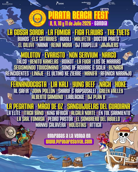 Imagen de #SORTEO 🏴‍☠️🔥 ¡CARTEL FINAL del Pirata Beach Fe