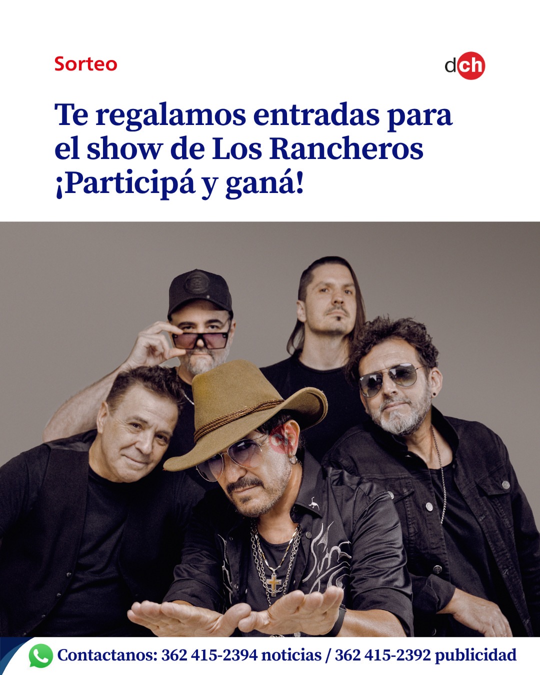 Imagen de Sorteo 💯

Los Rancheros se presentarán el sábado 6 de j