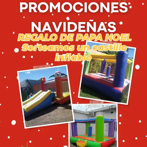 Imagen de REGALO DE PAPA NOEL 🎅🎄
SORTEO DE UN CASTILLO INFLABLE 