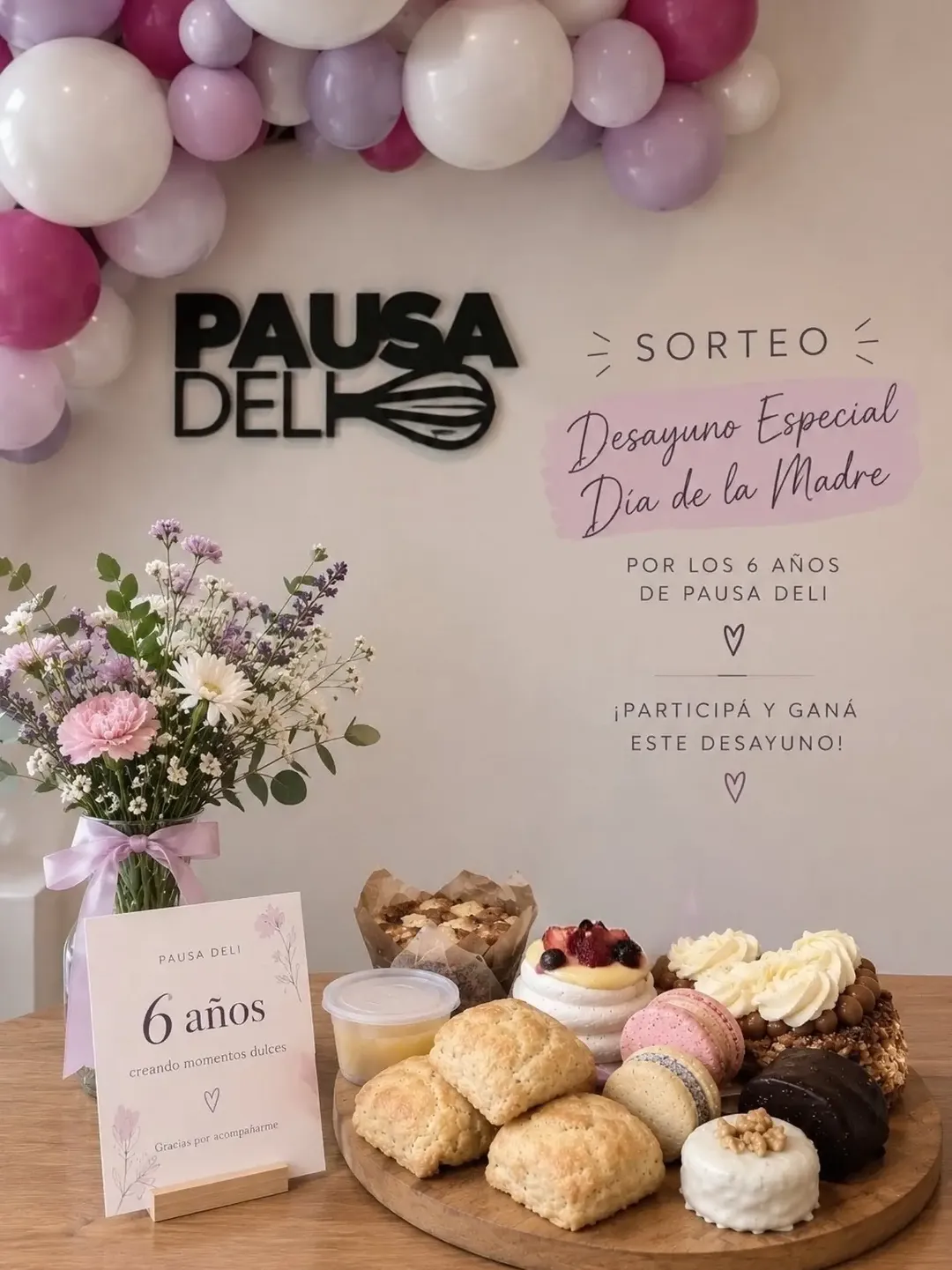 Imagen de 🎉 ¡SORTEO! Pausa Deli cumple 6 años 🤍🌸

Hace 6 a�