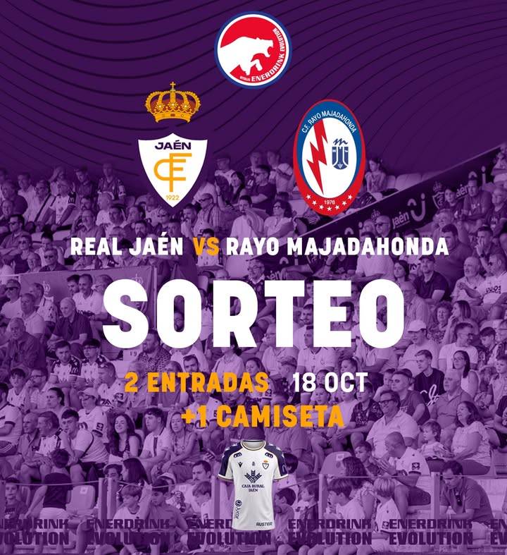 Imagen de ¡SORTEO! 🎟️ Gana 2 entradas 🎟️ + 1 camiseta 👕
