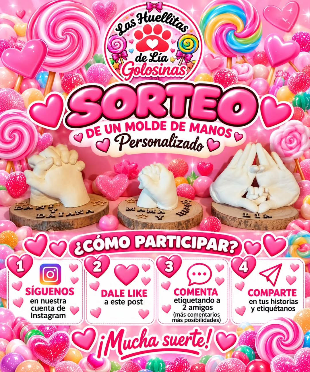 Imagen de 🎉🍭 ¡SORTEO ESPECIAL DE NOVIEMBRE! 🍭🎉

En Las Hu