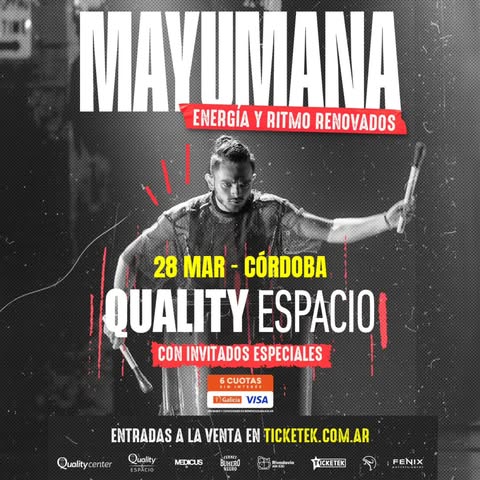 Imagen de 🎶 #SORTEO

Tenemos 1 entrada doble para ver a Mayumana en