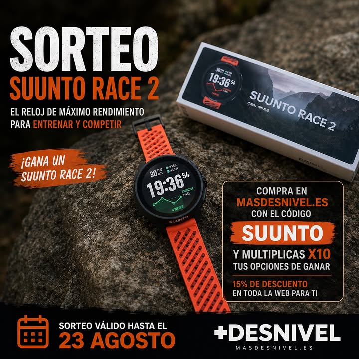 Imagen de 🎁 SORTEO SUUNTO RACE 2 ⌚🔥

Sí, sí… sorteamos un 