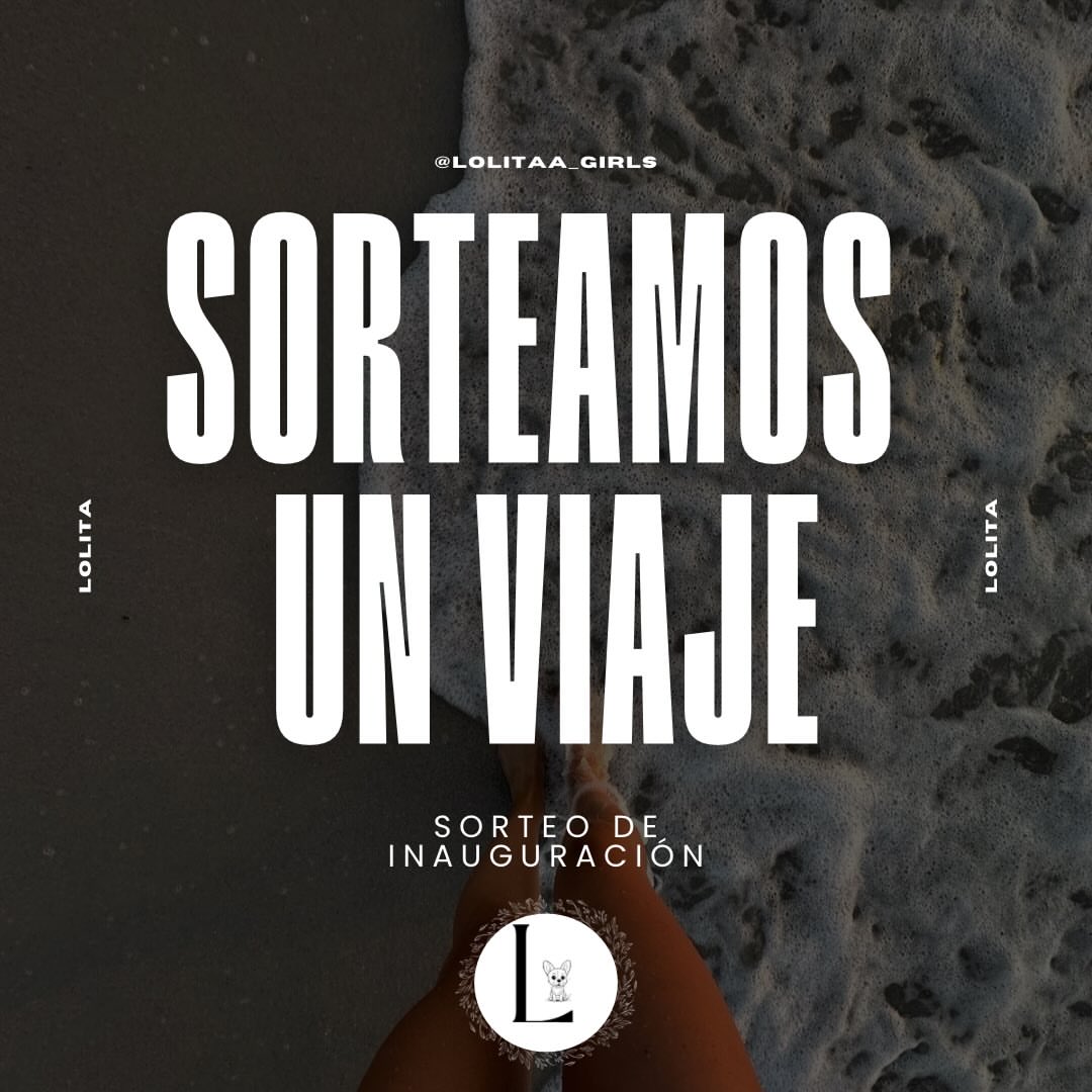 Imagen de 🎉✨ SORTEO DE INAUGURACIÓN – LOLITA ✨🎉

Para cel