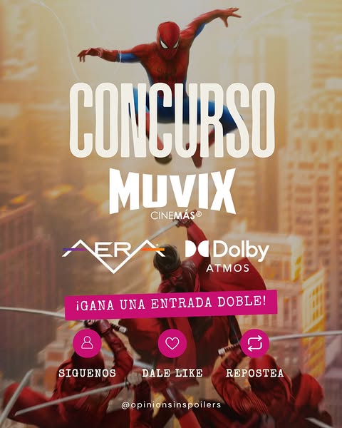 Imagen de 🍿TENEMOS CONCURSO 🍿

Junto a nuestros amigos de @muvix