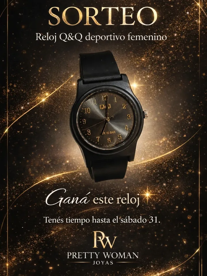 Imagen de ✨ SORTEO ✨
Sorteamos este reloj divino, ideal para usar 