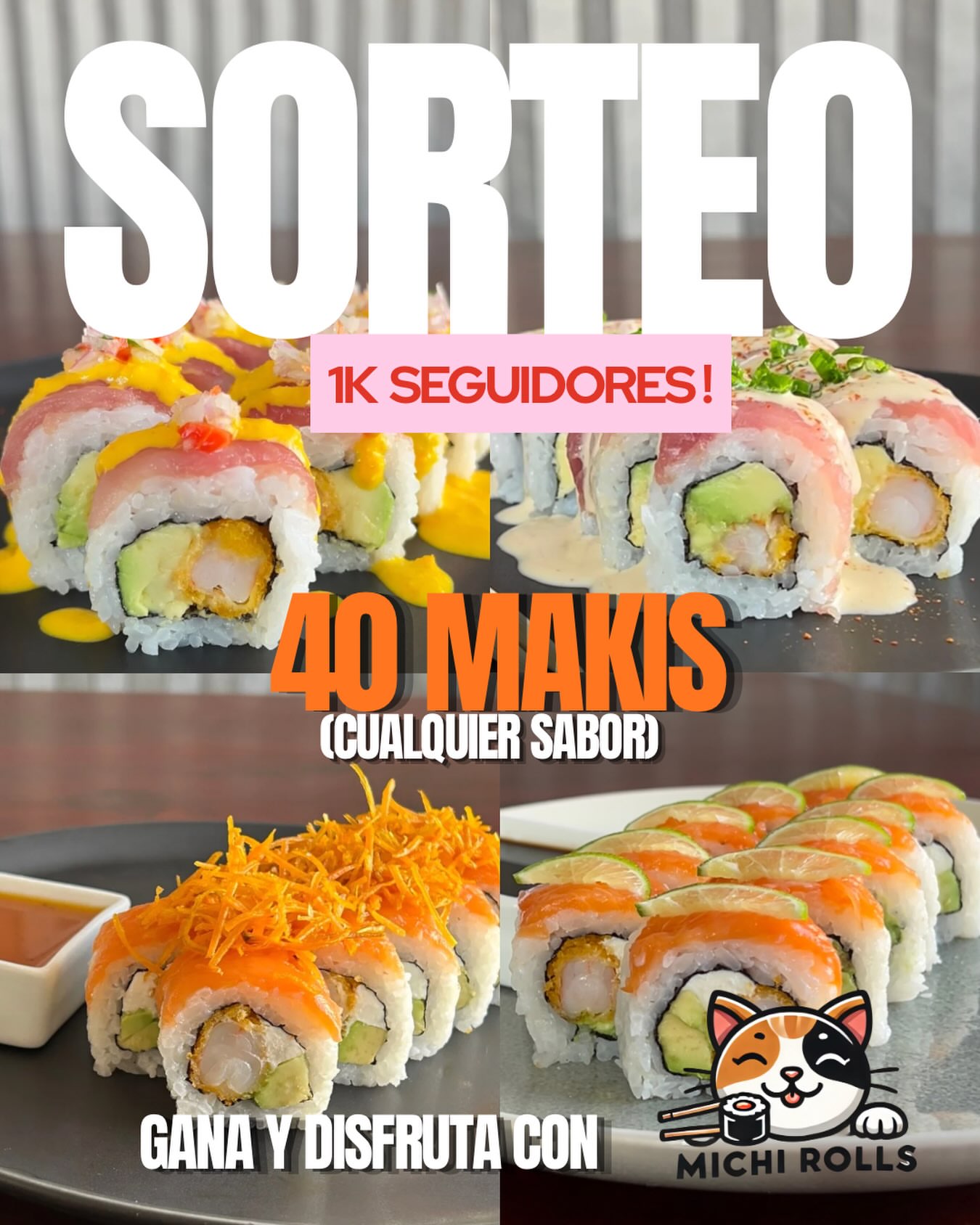 Imagen de 🐾 ¡LO PROMETIDO ES DEUDA! 🍣🧡

Llegamos a los 1,000