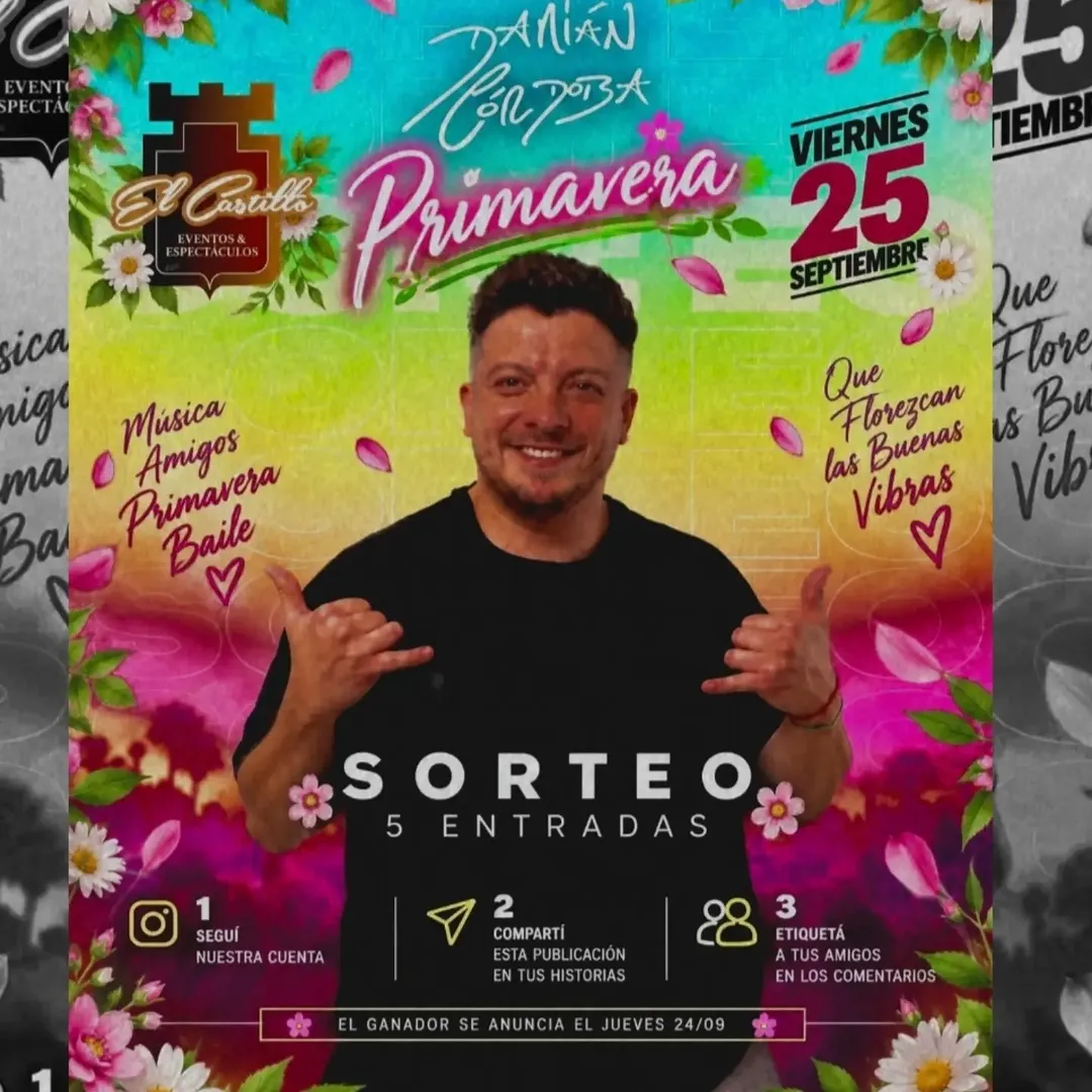 Imagen de ¡Sí! 😎 Sorteamos 5 entradas para festejar la primavera 
