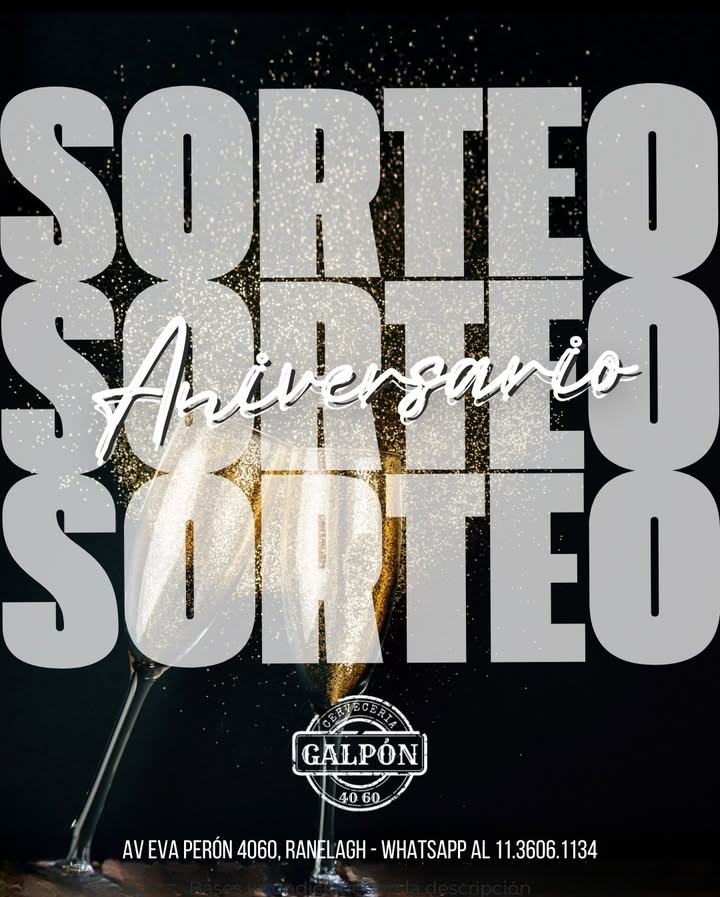 Imagen de SORTEO ANIVERSARIO 🥳🎈🎂

Cumplimos 5 años y lo fest