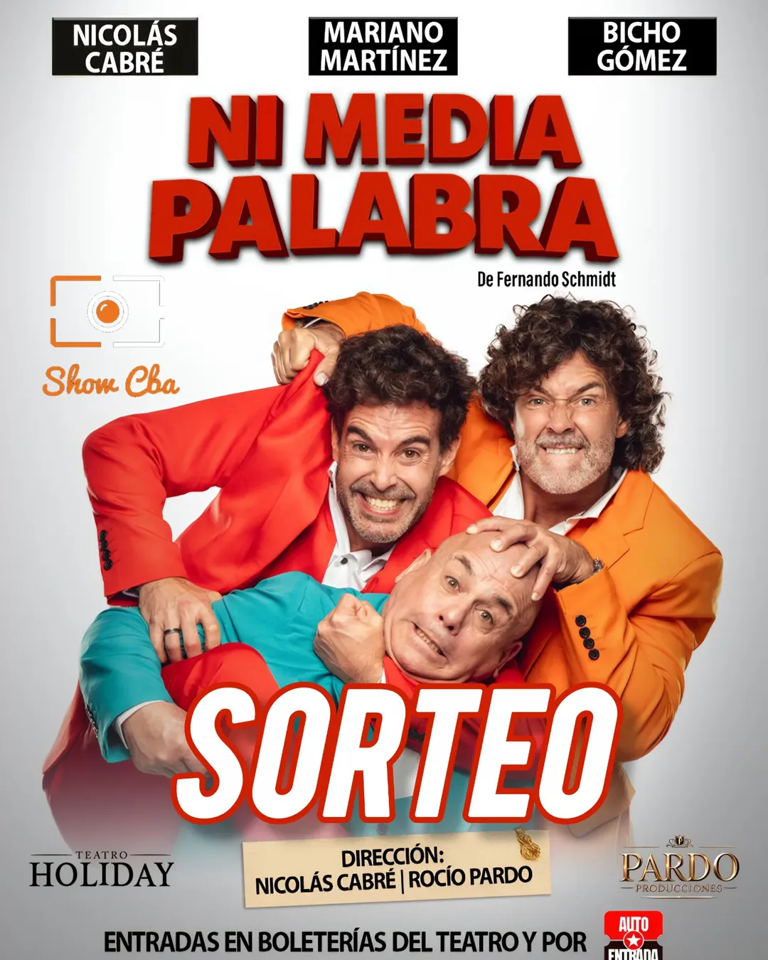 Imagen de 🤩 #SORTEO NI MEDIA PALABRA 🎭
👉🏻 Participa por �