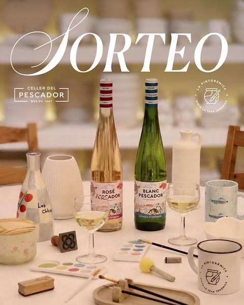 Imagen de 🎨 Sorteo Blanc Pescador x La Pintoràmica

Arte, vino y p