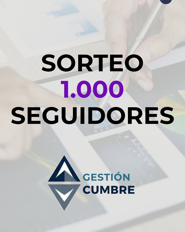 Imagen de 🎁 ¡Llegamos a 1.000 seguidores y lo festejamos con vos!
