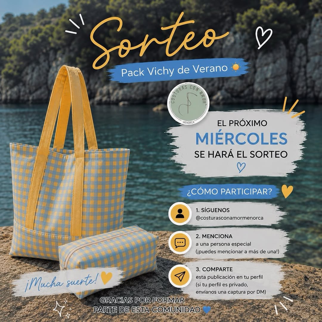 Imagen de 🎉 ¡SORTEO PACK VICHY DE VERANO! ☀️💙💛

Para agr