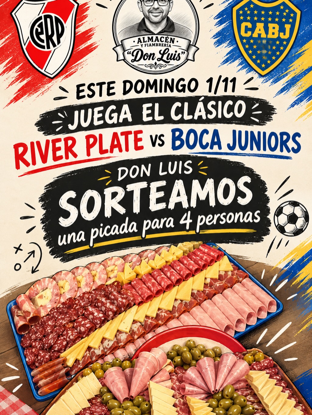 Imagen de Queremos acompañarte para disfrutar el partido como se mere