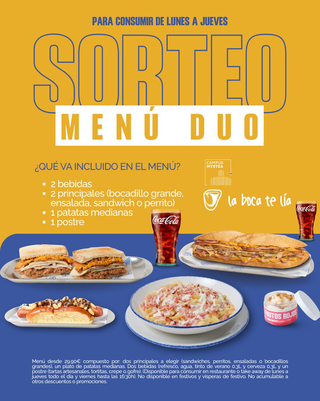 Imagen de ¿Planazo de lunes a jueves?

Te lo ponemos fácil: Menú Du