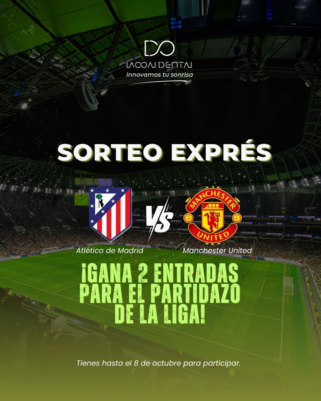 Imagen de ⚽🔥 ¡SORTEO EXPRÉS CHAMPIONS LEAGUE!
Gana 2 entradas p
