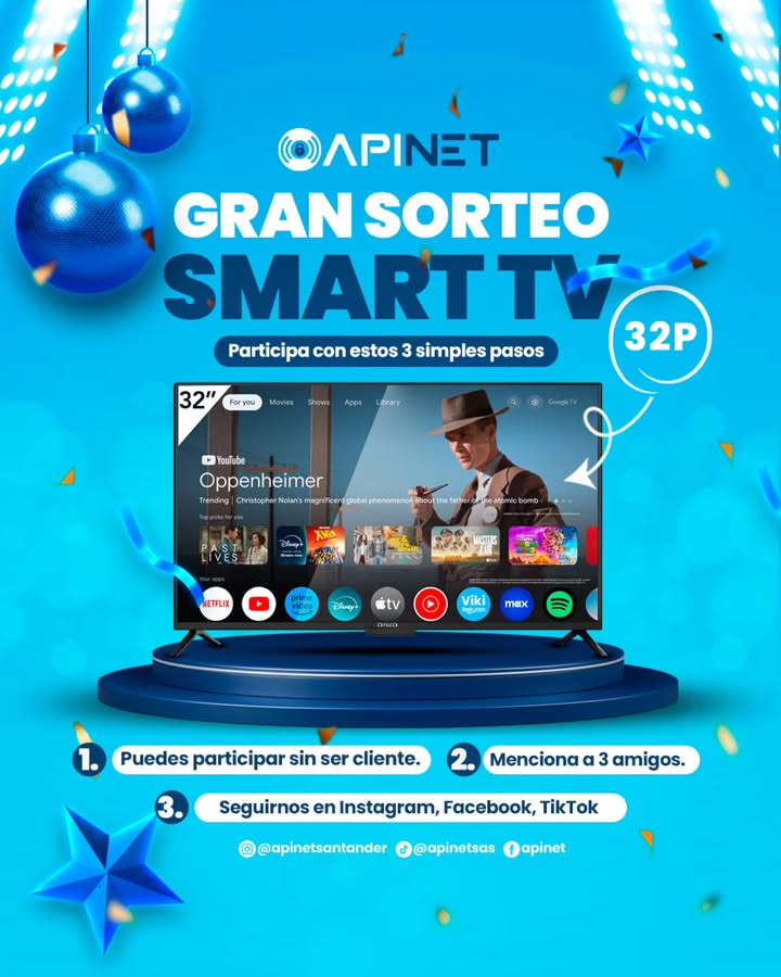 Imagen de ​¡Participa por un espectacular Smart TV de 32 pulgadas! 