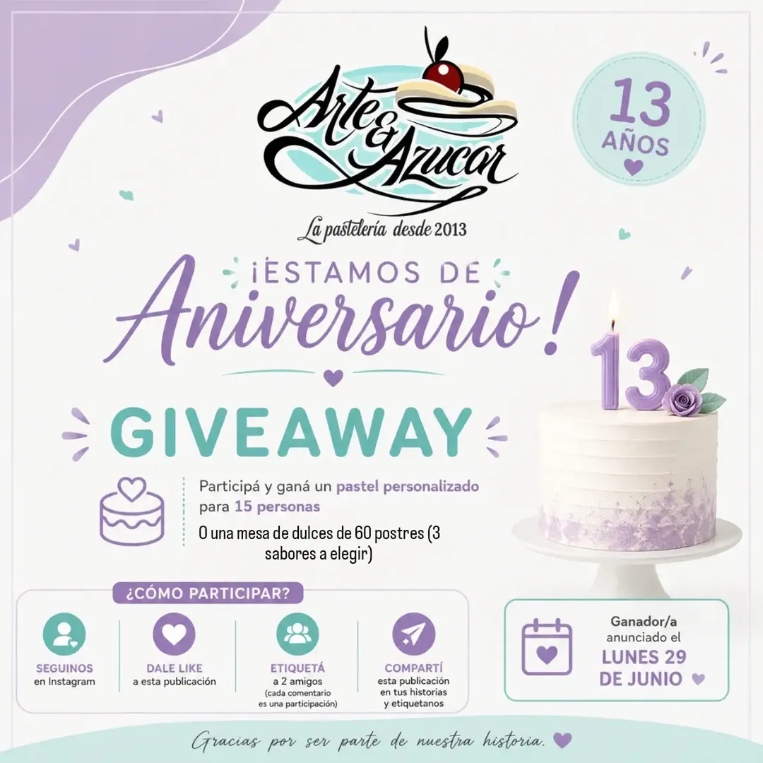 Imagen de 🎉 ¡ESTAMOS DE ANIVERSARIO! 🎉

Gracias por acompañarn