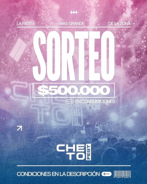 Imagen de USTEDES PIDEN, NOSOTROS LES DAMOS🔥

$500.000 en consumici