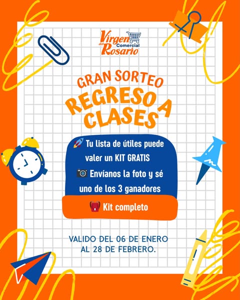 Imagen de 🎉 SORTEO REGRESO A CLASES 🎉
¡Arrancá el año con tod