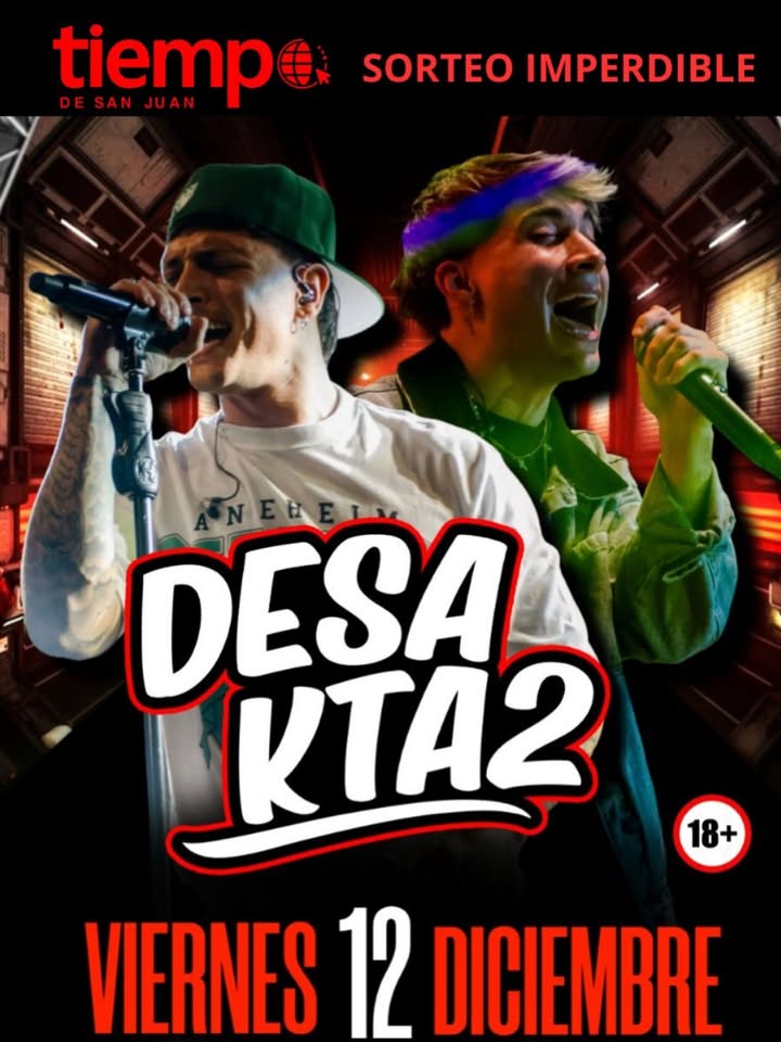 Imagen de 🎉 ¡Cerramos el año a puro cuarteto! 🎉

Este viernes 