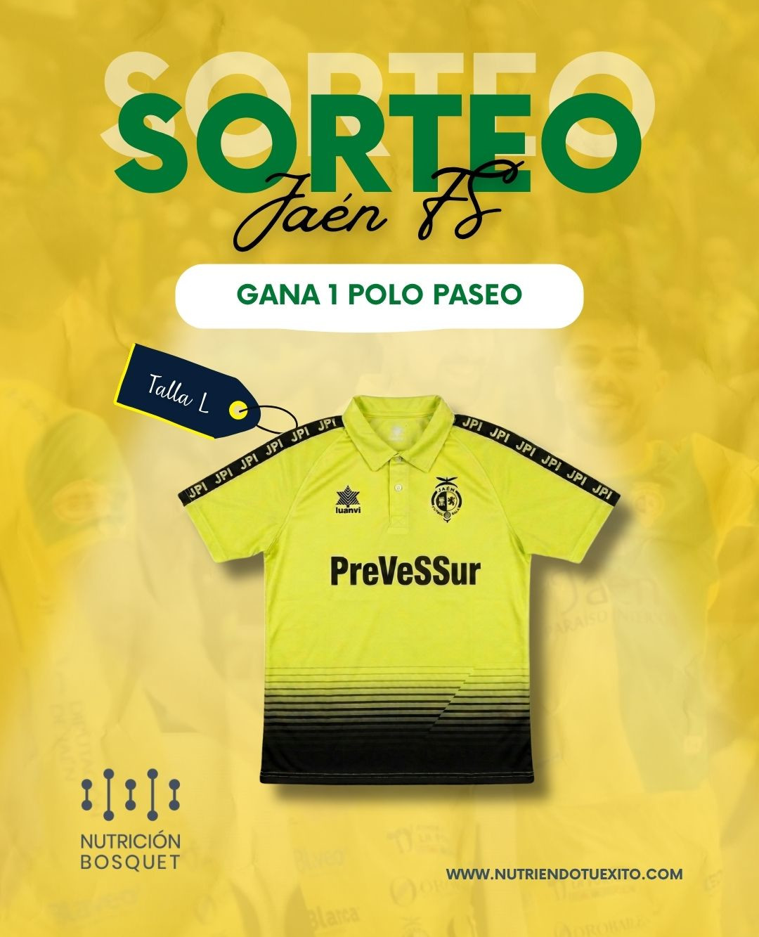 Imagen de 📣 𝐒𝐎𝐑𝐓𝐄𝐎 | Prendas oficiales del @jaenf