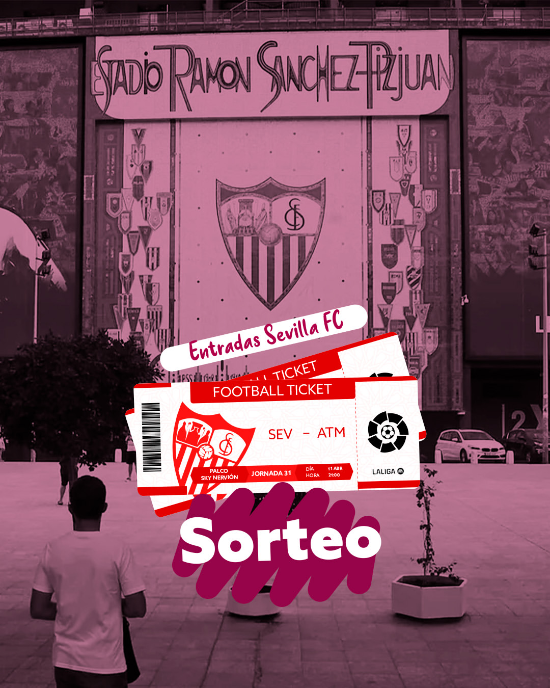 Imagen de 🔴⚪️ ¡Sorteo VIP en el Sánchez-Pizjuán!

Vive la jo