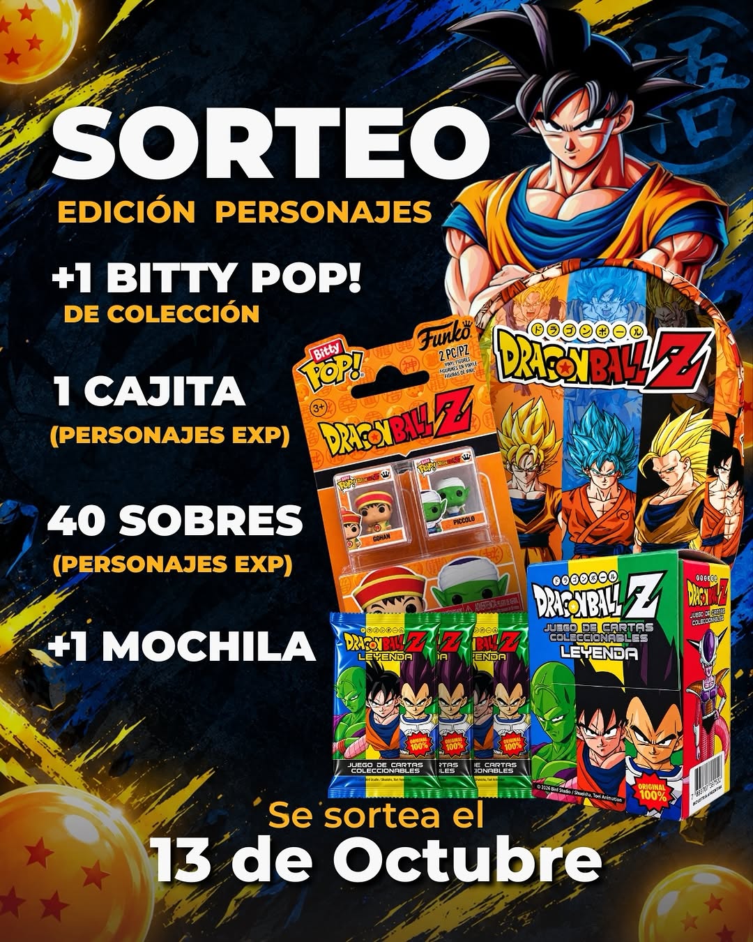 Imagen de SORTEO EDICIÓN PERSONAJES (3 ganadores, cada ganador):

1 C