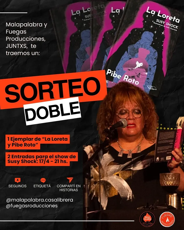 Imagen de Susy Shock viene a Neuquén el próximo viernes 17 de abril 