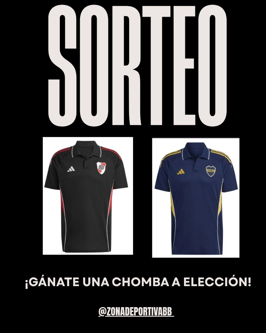 Imagen de SORTEOOO 🚨

👕 Gánate la chomba de tu equipo. 

Como P