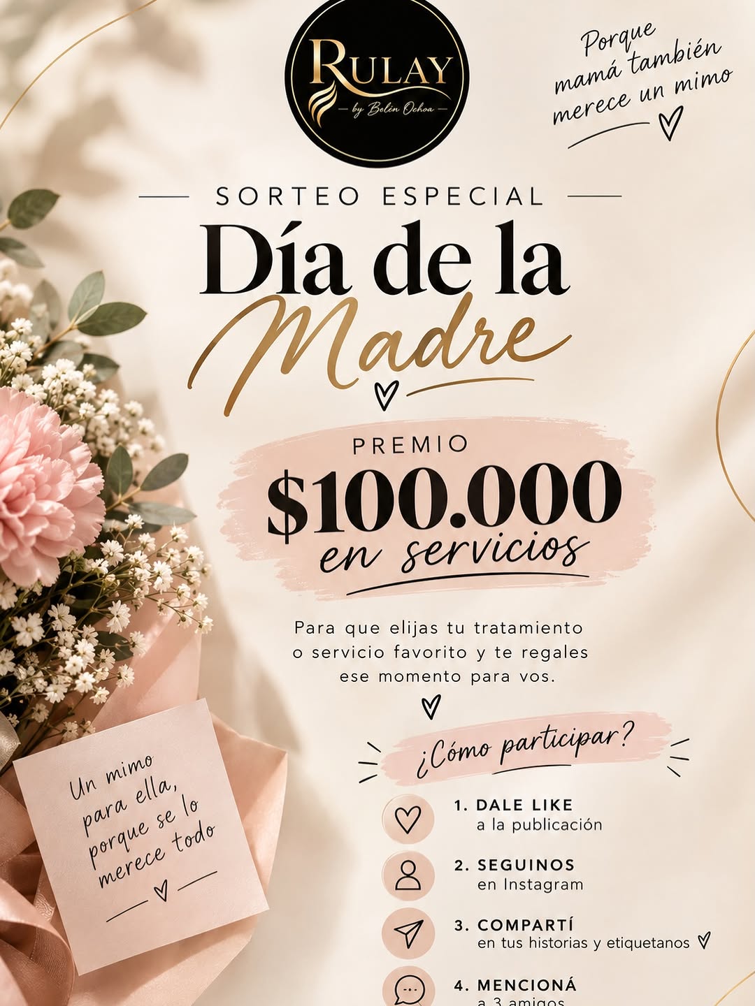 Imagen de 💕✨ SORTEO ESPECIAL DÍA DE LA MADRE ✨💕

Porque mam
