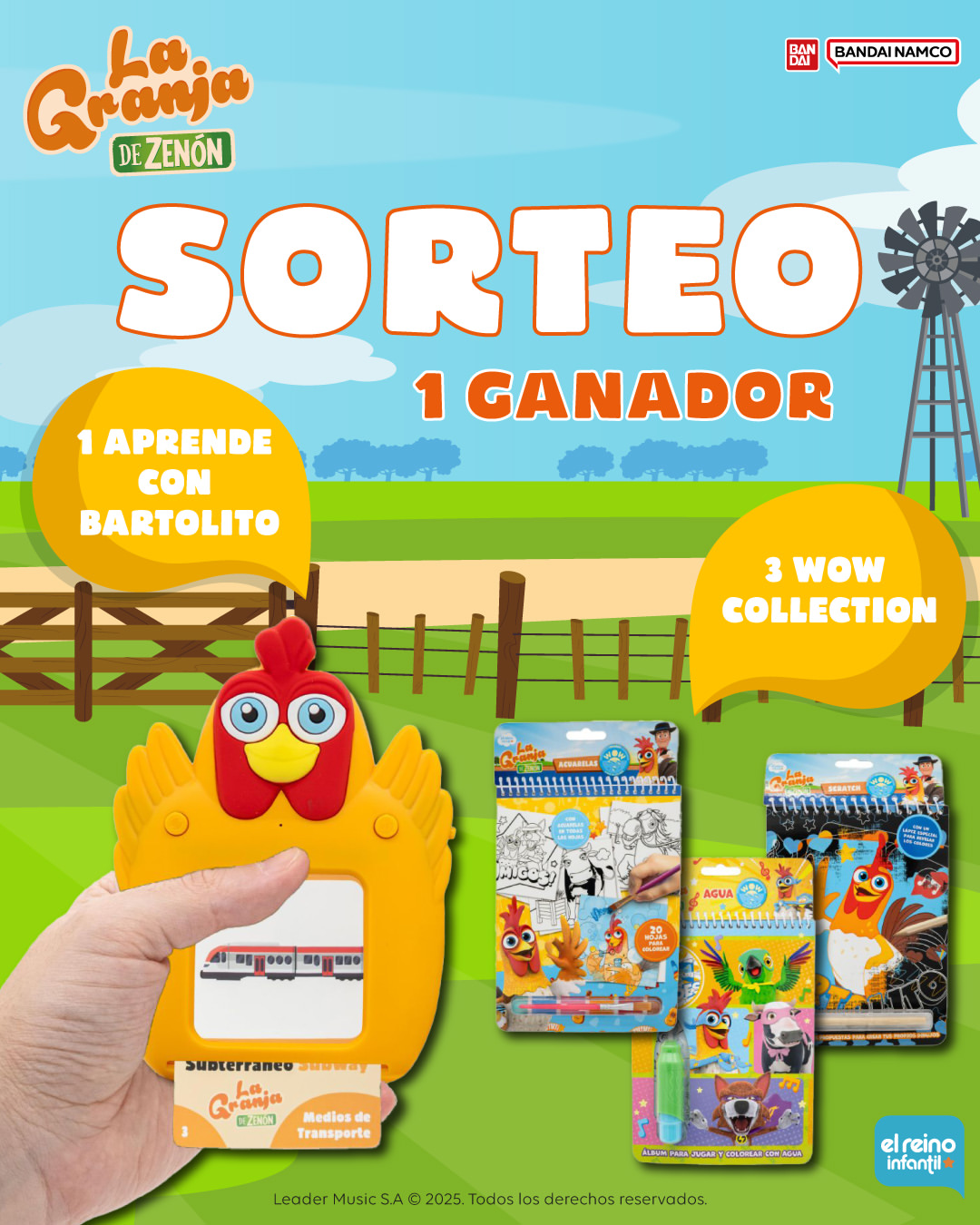 Imagen de ✨ SORTEO ✨

Si en casa sois seguidores de La Granja de Z