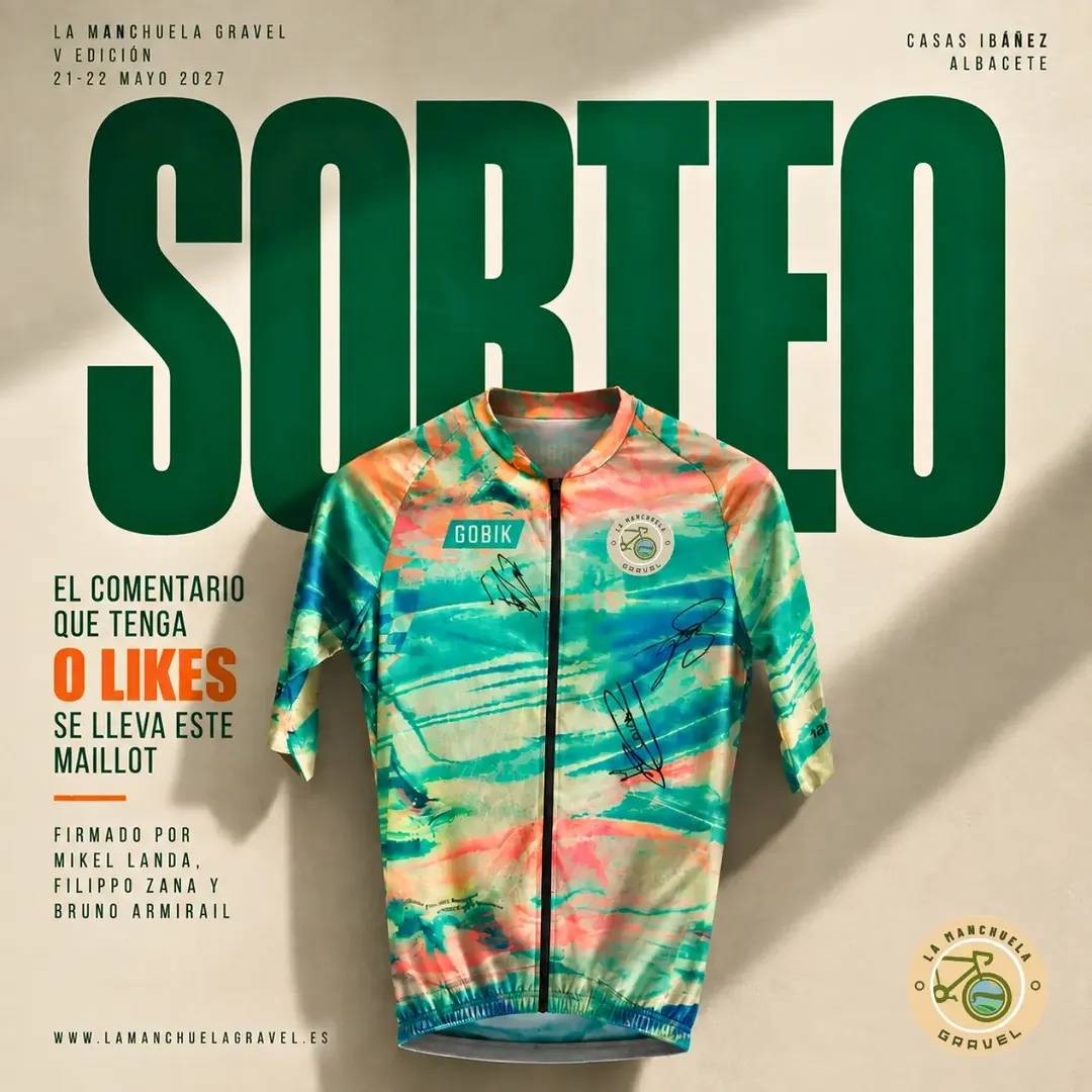 Imagen de Hoy termina @lavuelta y traemos sorteo.
👉🏻 Un maillot 