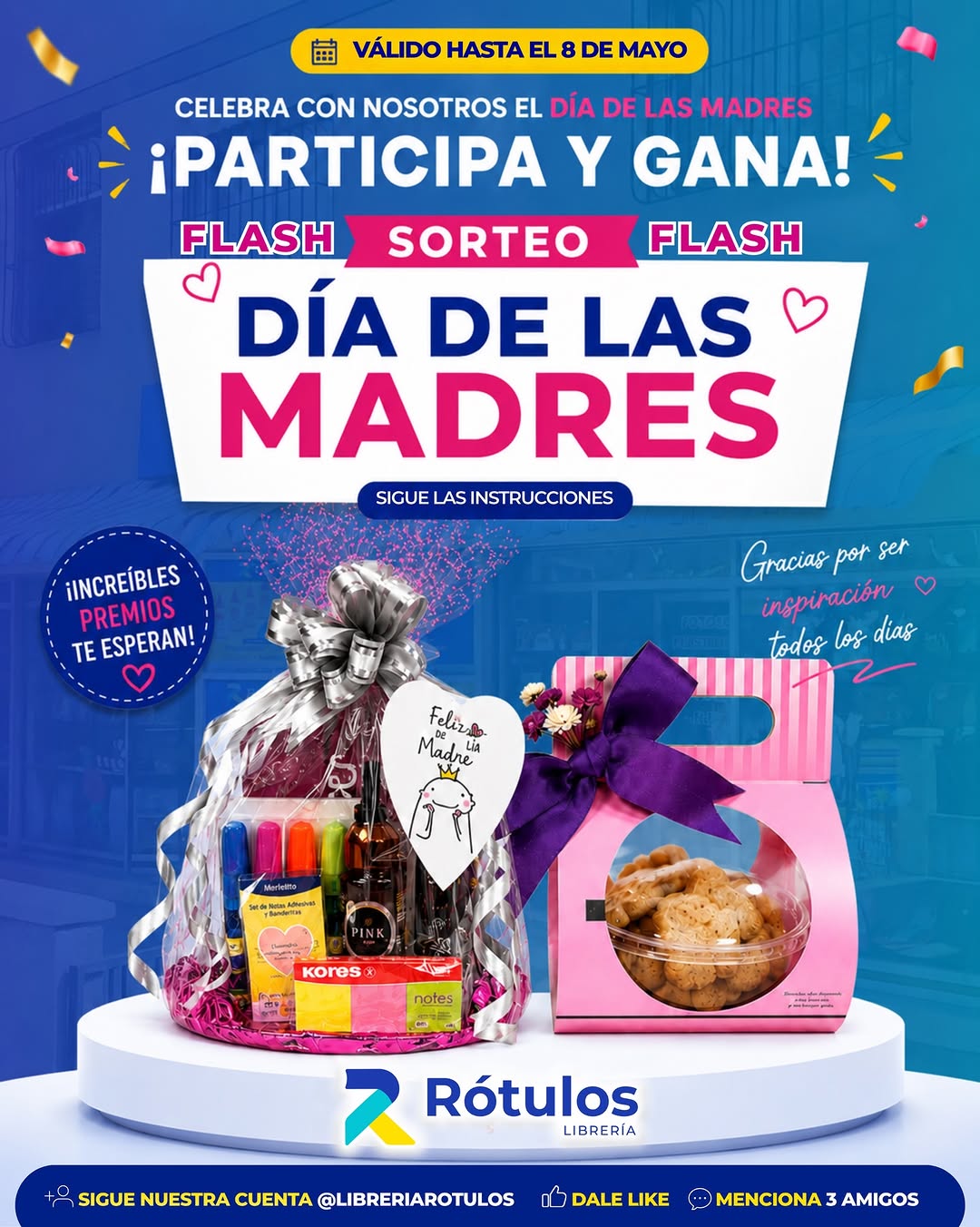 Imagen de 🔵 ¡SORTEO FLASH PARA MAMÁ! 🔵
-
▫️ ¡Participa y 