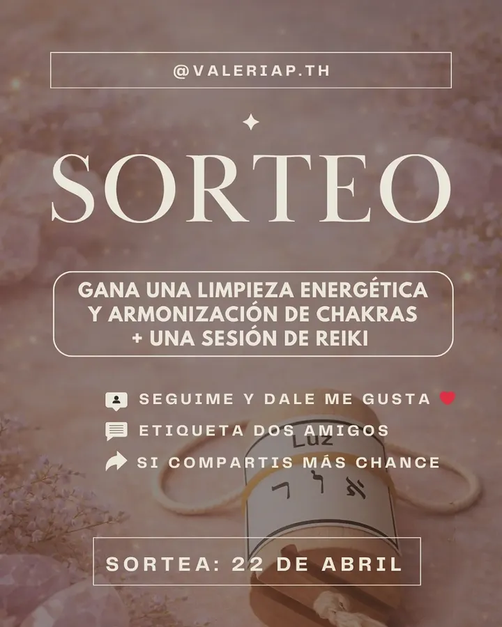 Imagen de ✨ SORTEO ✨

No es casualidad que estés viendo esto…
S