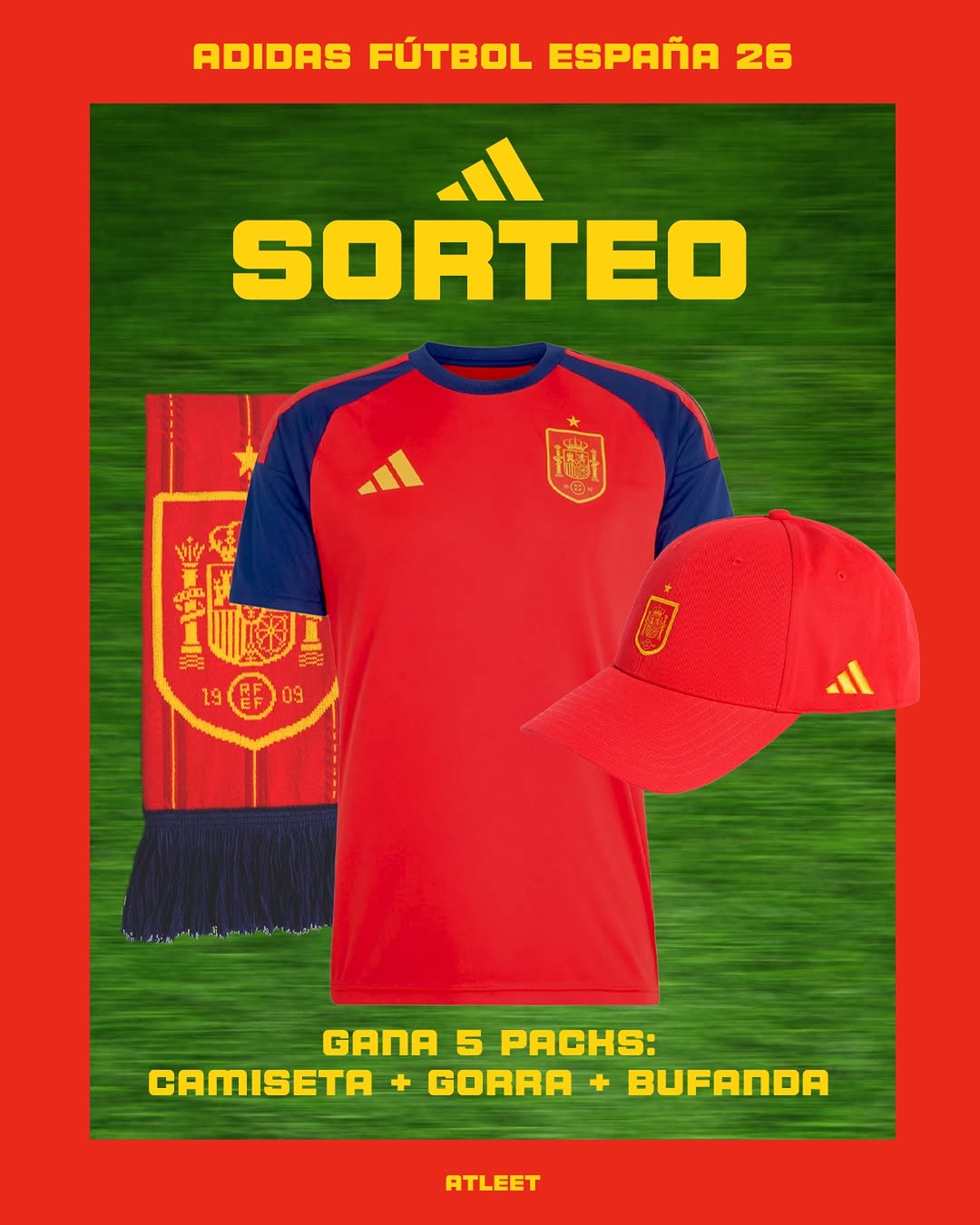 Imagen de ⚽️¡Sorteamos 5 packs adidas Fútbol España 26!

☝️