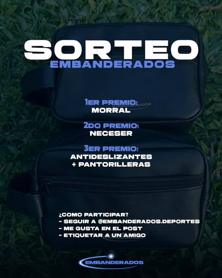 Imagen de 🔥 SORTEO EMBANDERADOS 🚀

Participá por:
🥇 1° → 