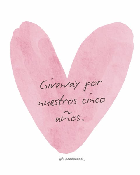 Imagen de Cinco años, cinco premios 🪅

Pasos a seguir:

-Dale <3 a