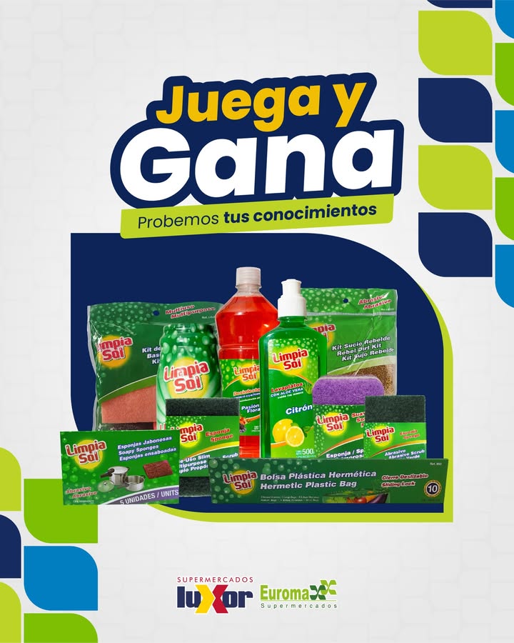 Imagen de ¡Juega y Gana! con supermercados Luxor y Euromaxx!✅✨#50
